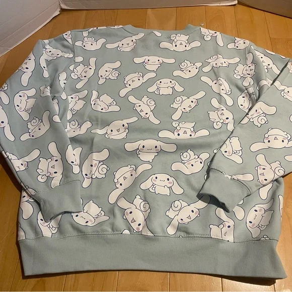 NWOT Sanrio cinnamoroll blue sweatshirt - Picture 2 of 4